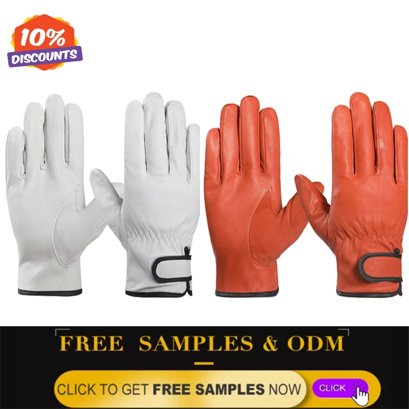 Top Quality Comfortable Hand Protection Working Gloves Workplace Safety Cow Leather Working Gloves