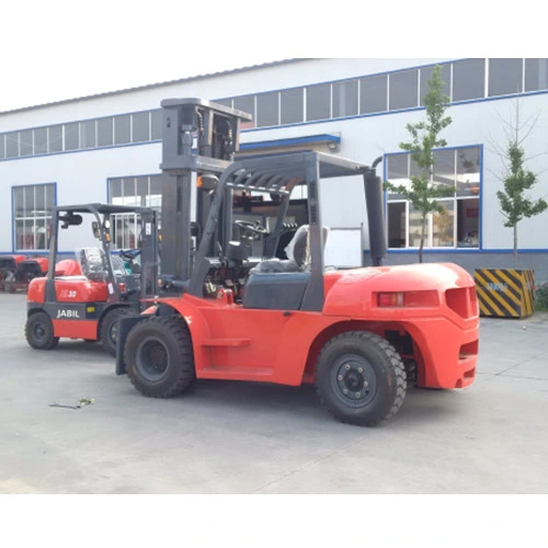 Jabil 6 Ton Diesel Forklift 3m/4m/5m/6m Mast with CE EPA Certificate Strong Power