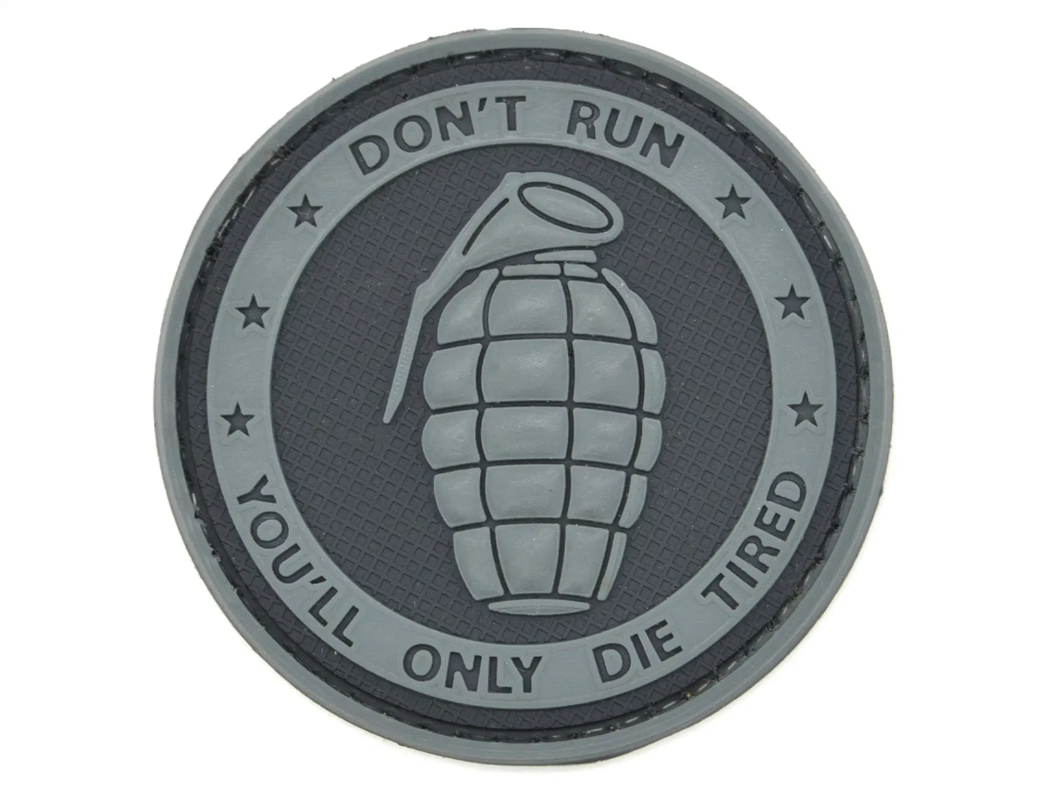 Logo Grenade à engrenages tactiques personnalisés en usine patchs vêtements Accessoires vêtements Étiquette PVC caoutchouc Patch en Chine