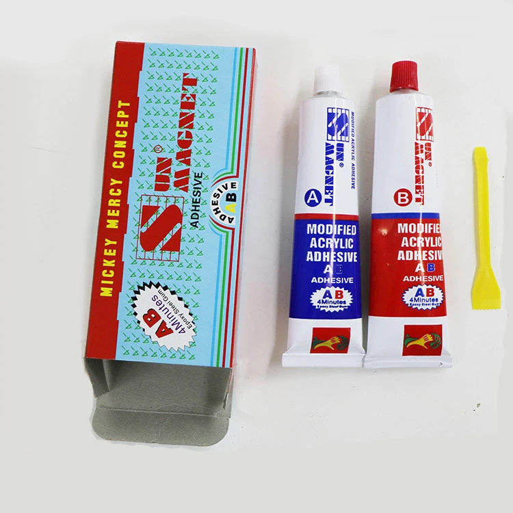 Fast Drying Modified Acrylic Self-Bonding Epoxy Adhesive Ab Glue