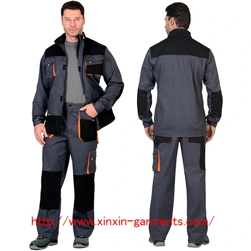 Mecânica de moda refletivo uniforme de alta visibilidade Serviço Pesado resistente à água vestuário exterior (W2319)