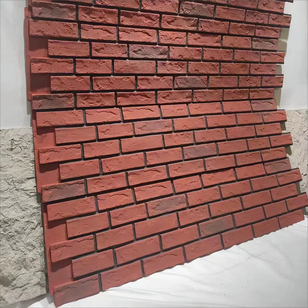 Paneles de pared artificiales de piedra cultural sintética de poliuretano de alta calidad Auuan Para decoración de la casa