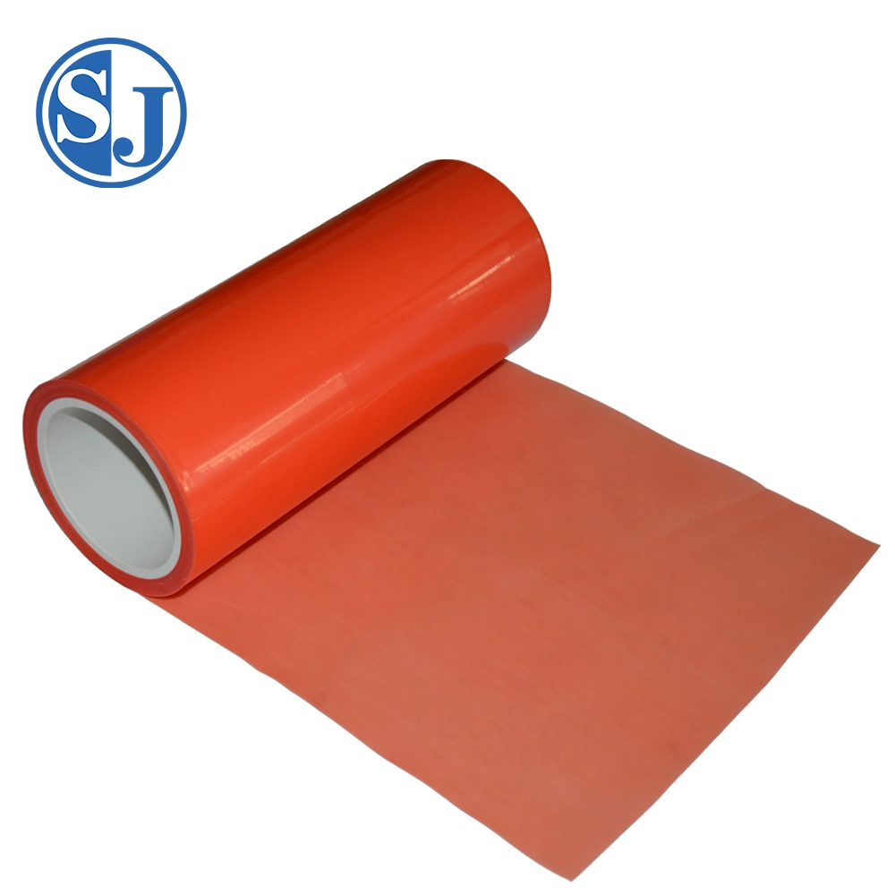 High Standard Orange PE Release Protective Film Substrate for Packaging Decoration