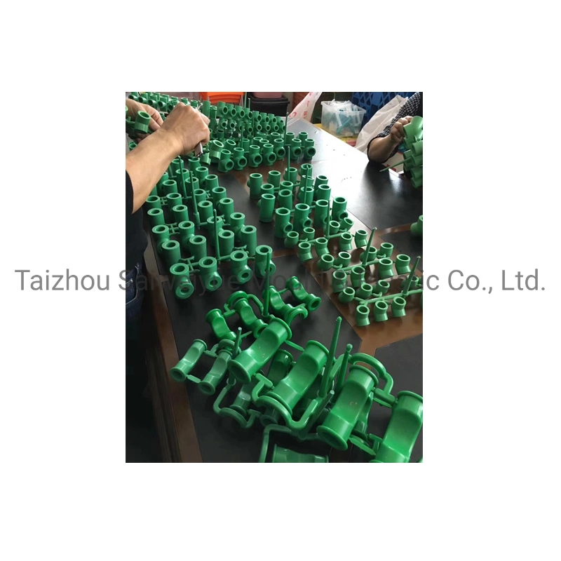 PVC Reducer Pipe Fittings Mold Plastic Tee Moulding CPVC Piping Injection Mould