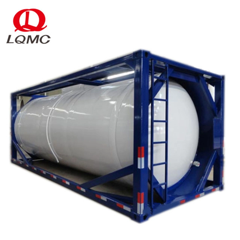 Low Pressure 0.8 MPa ISO Tank Container T75 20FT on Sea