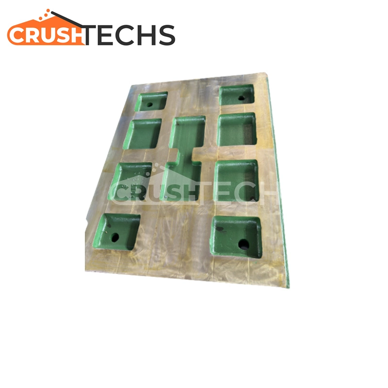 Easy Movable Mobile Stone Crusher Machine Telsmith 2536 Crusher Jaw Plate