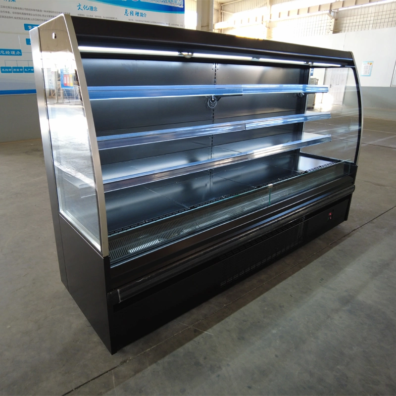 Half Multideck Cabinet and Semi Multideck Showcase for Supermarket or Convenience Store.