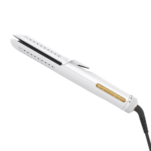 Titânio alisador de cabelo Modelador Ceramic Flat Iron Ajuste de Temperatura Electric Ferro alisador de cabelo de Curling Ferros