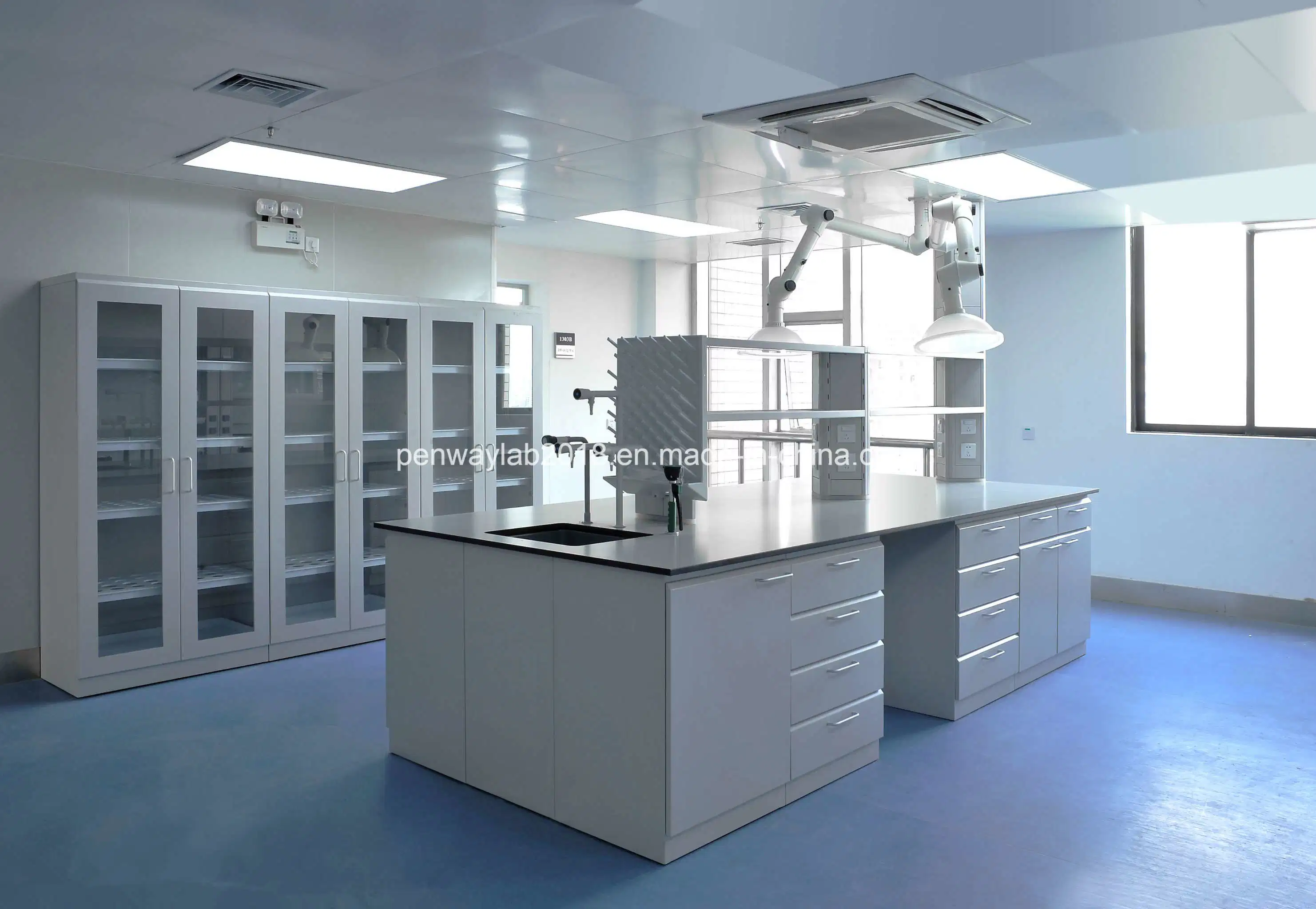 Langlebige Chemisch Resistente Physik Chemie Labormöbel Science Lab Bank