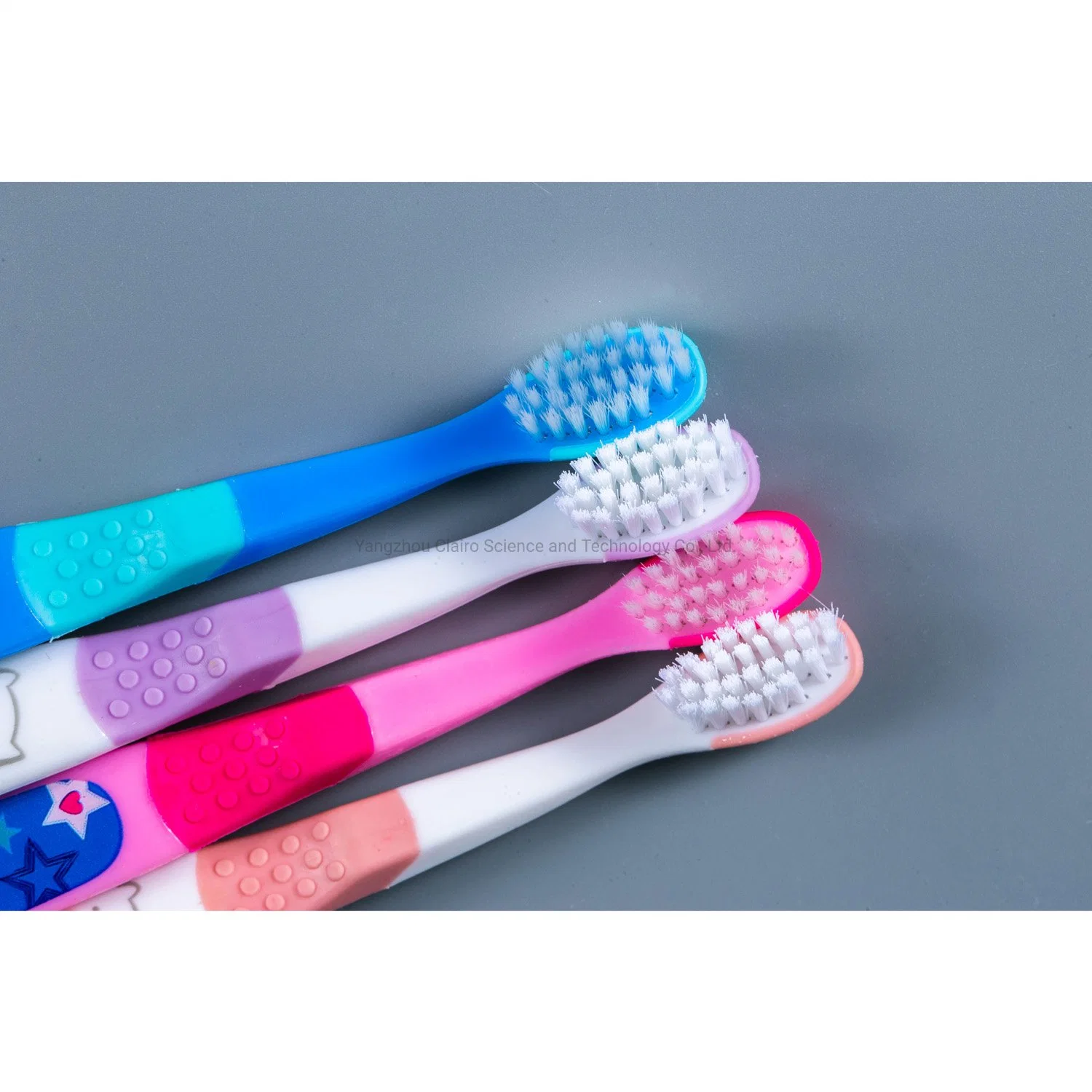 OEM Logo Thermal Transfer Kid Toothbrush with on Time Delivery