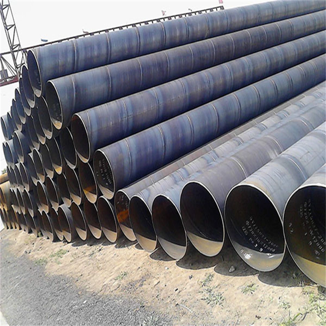 La norma ASTM A36 1000mm LSAW SSAW Tubería de acero negro API5l 5CT de petróleo y gas para SCH 40 Tubo de acero de carbono negro