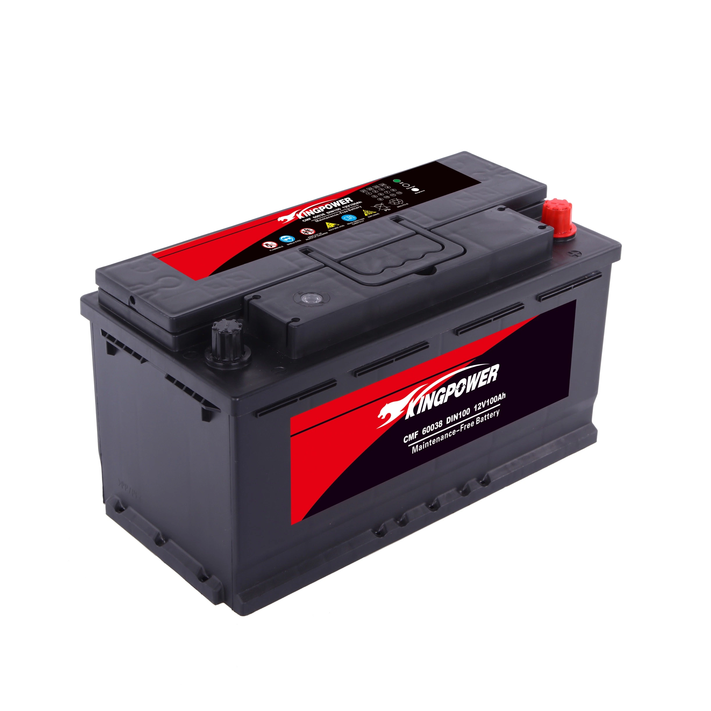 Jeje Europe Standard King Power DIN 12V100ah Cmf 60038 Batería de arranque para automóvil