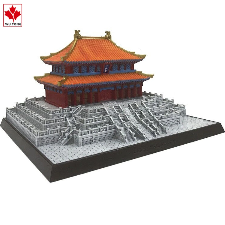 Venta caliente 3D Japón El Castillo de Himeji Modelo de resina de recuerdos turísticos