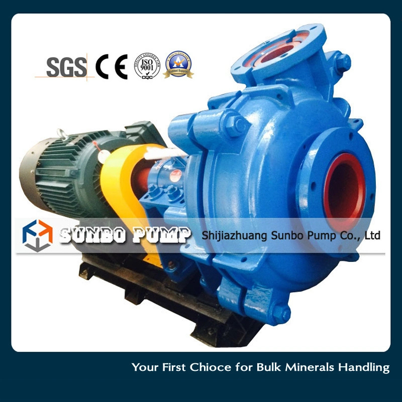 Industrial Large Capacity Cast Iron Centrifuagl Slurry Pump