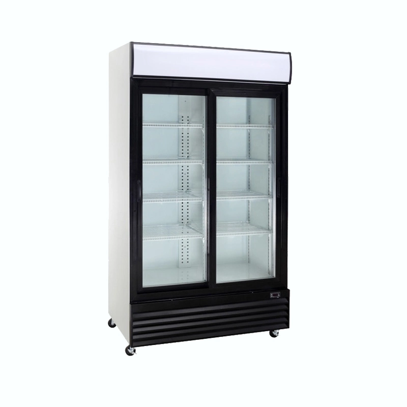 Refrigerator 880L Temperature Control Digital Display Two-Door Electronic Portable Cooler