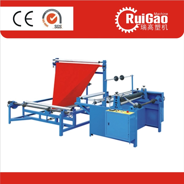 High Speed HDPE LDPE Plastic Film BOPP OPP Folding and Rewinding Machine Plastic Bag Making Machine