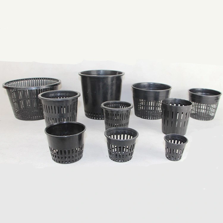 Multi Size Plastic Hydroponics Nursery Cup Net Basket Pot for Water Planting