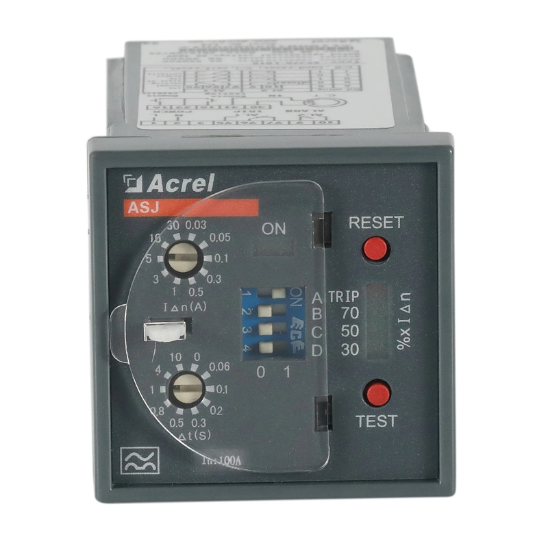 Acrel Aj20-Ld1a ذكي رقمي مرحل التأريض التسريب التيار المتبقي الذي يعمل مرحل دائرة التيار المتبقي للتيار المتردد للمرحل