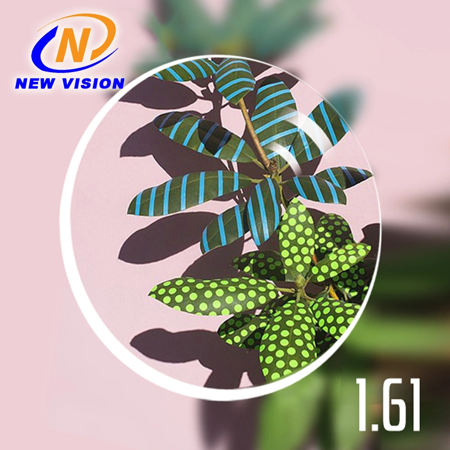 1.61 Finished Single Vision Hmc UV400 Coating Optical Lens