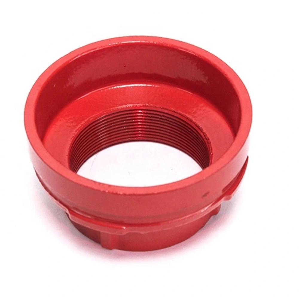 Fire Fighting Piping Ductile Iron Grooved Pipe Fitting Split Flange