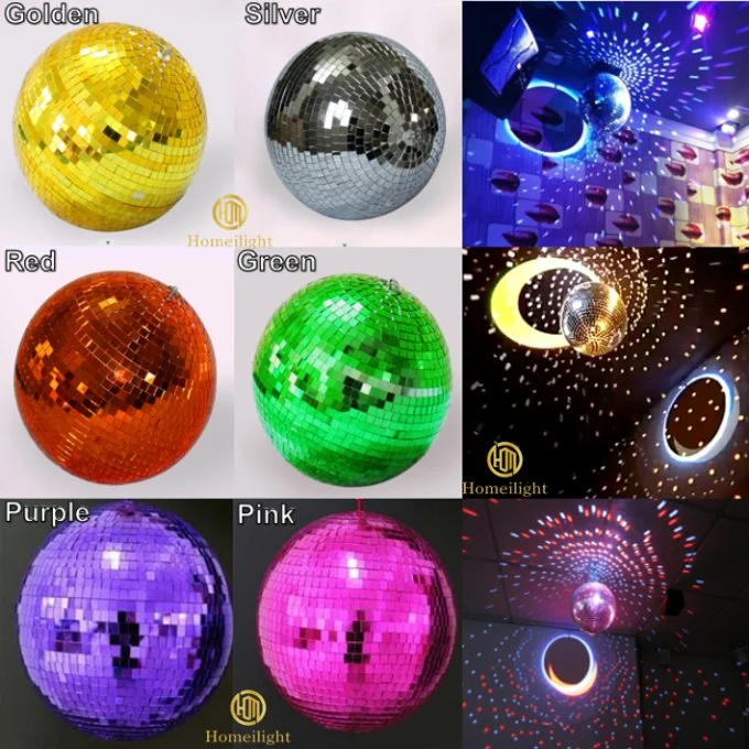 China Wholesale/Supplier Colorful Disco Mirror Ball for DJ Dance Party Pendent Christmas Decoration Palace