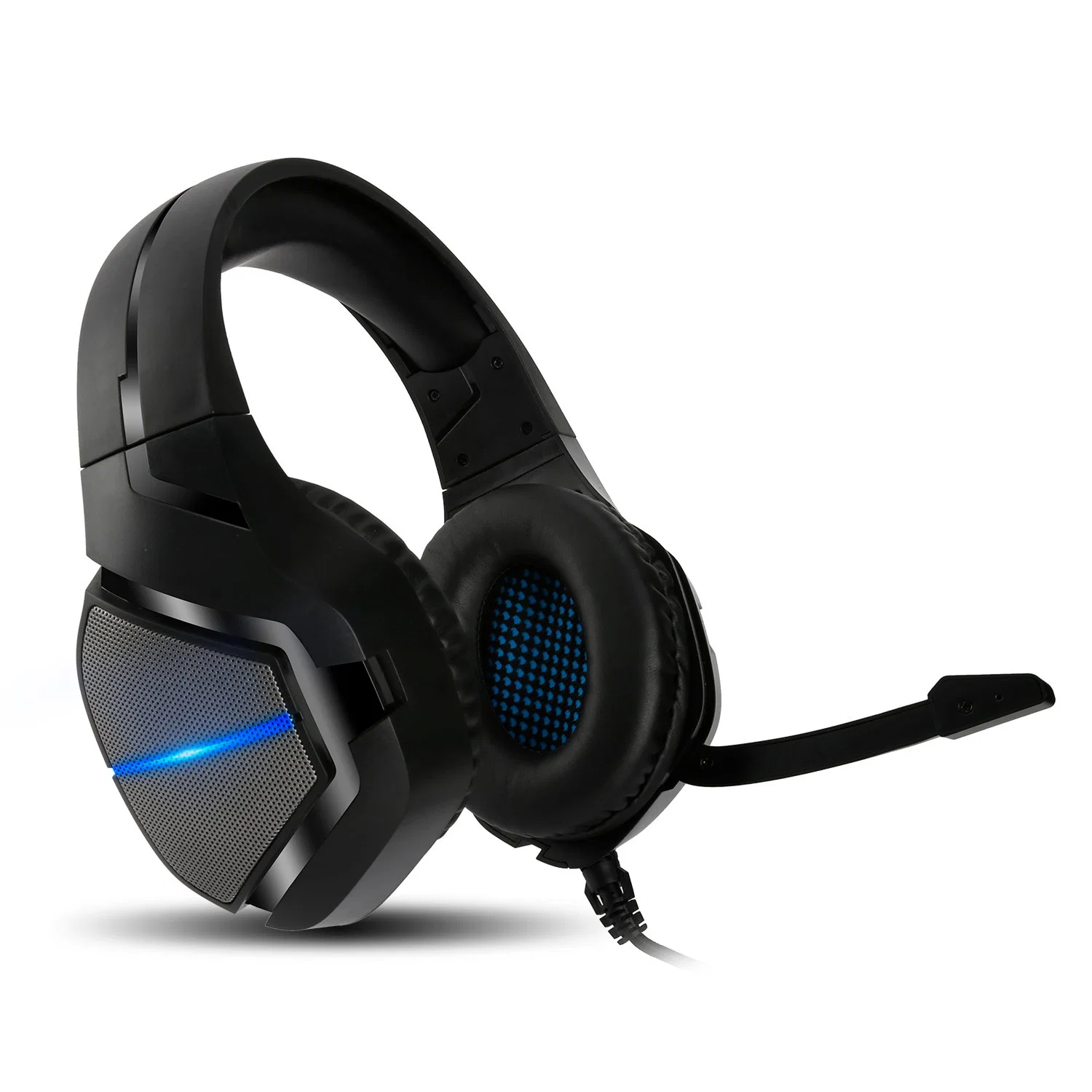 7.1 Channel RGB Gaming Headset for Computer/Laptop/PS4/xBox Slim/Switch Gamer Headphone with Vibration