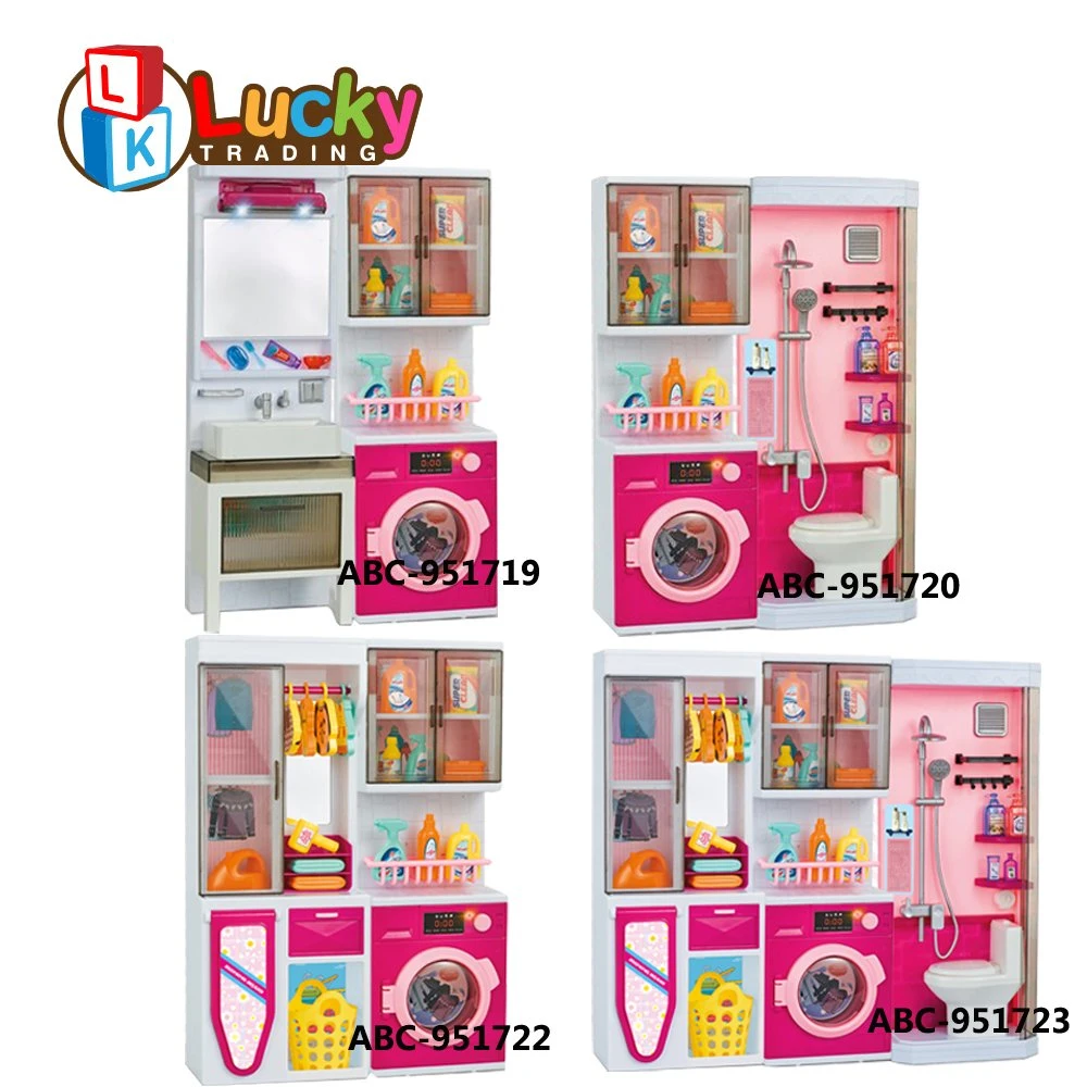 Bathroom Toilet Toy Mini House Bathtub Micro Landscape