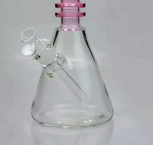 16,5-Zoll-Glas-Rauchpfeife Hookah Shisha Kreative Langhalseis Catcher 7mm Becherglas Wasserpfeife