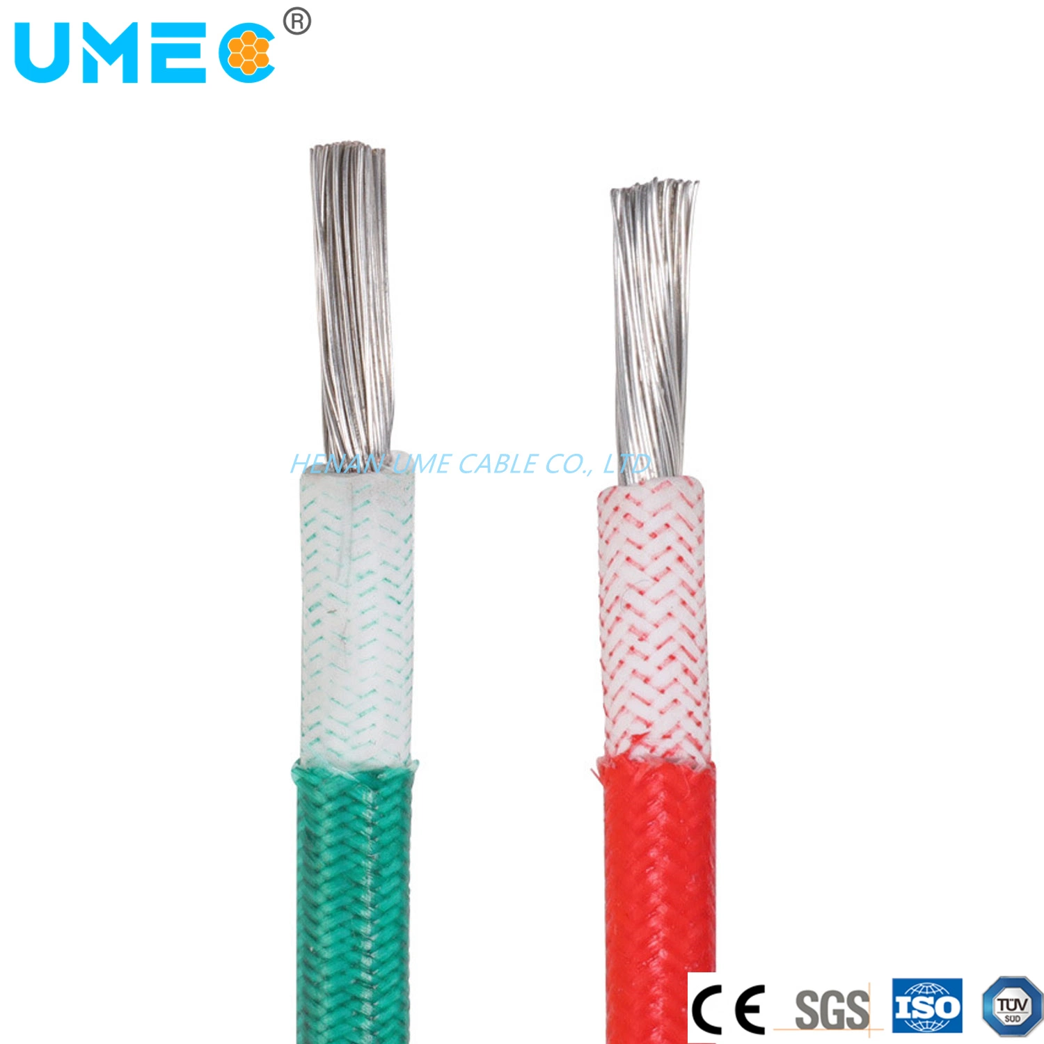 High Temperature Fibreglass Wire Silicone Fiberglass Wire Agrp Sif-Gl Sif