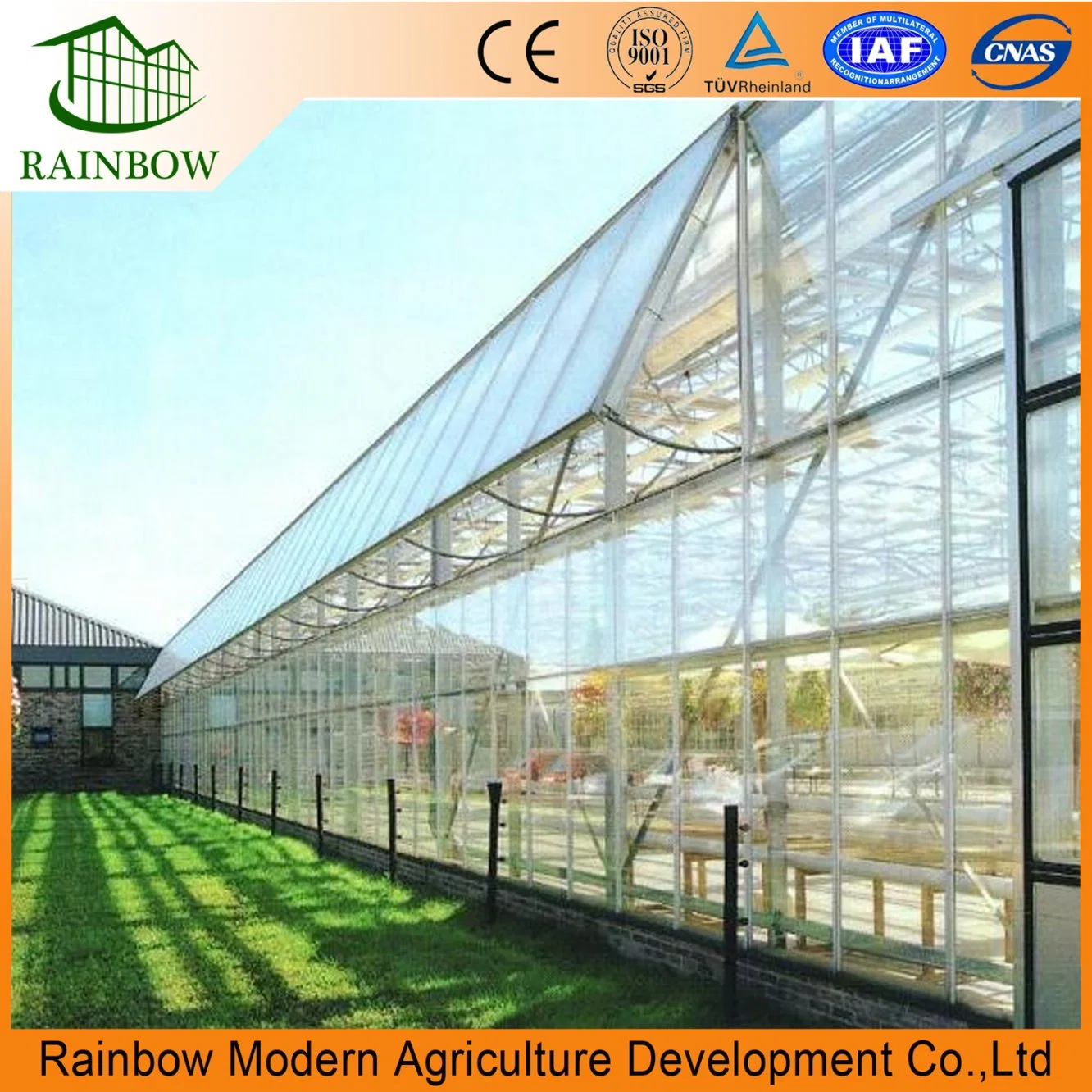 Strong Structure Ventilation System for Greenhouse