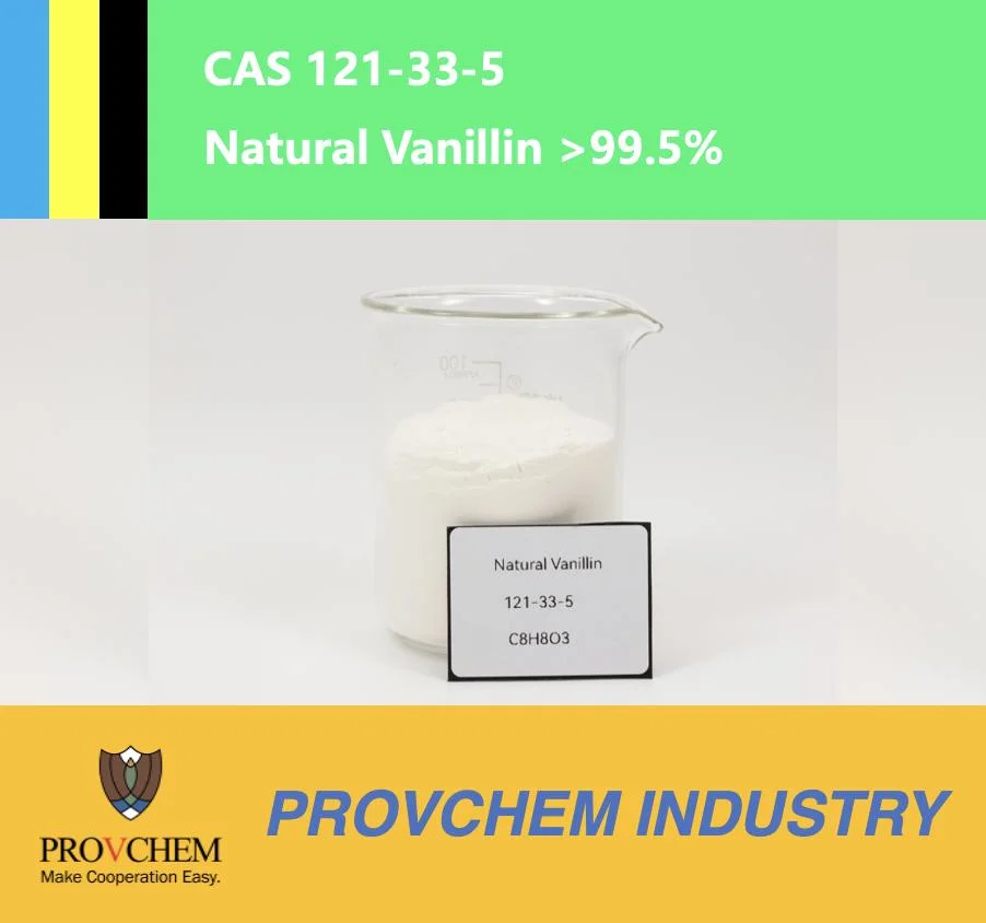 La vainillina natural / CAS 121-33-5 Polvo Aroma