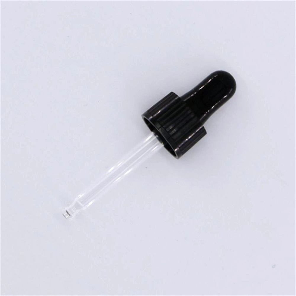 Direct Supply 18/410 Full Plastic Dropper with Cover, Glass Dropper, Rubber Head Dropper Three-Piece Set, Regular Style