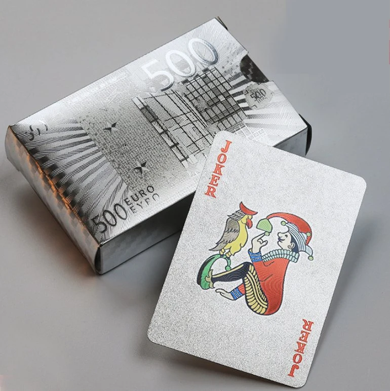 Custom Promation Advertising PVC Pet Plastic Playing Cards Poker Bridge Tarot Game Cards