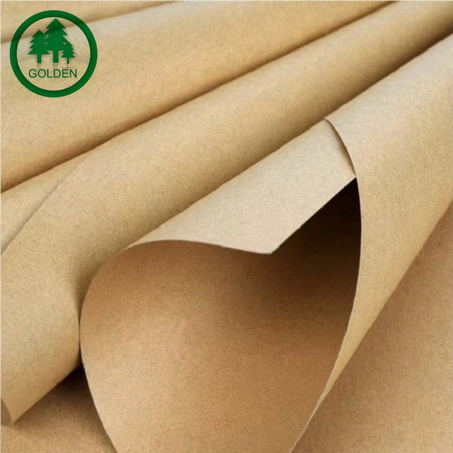 70-350gsm papel Kraft marrón/revestimiento Kraft para hacer cajas