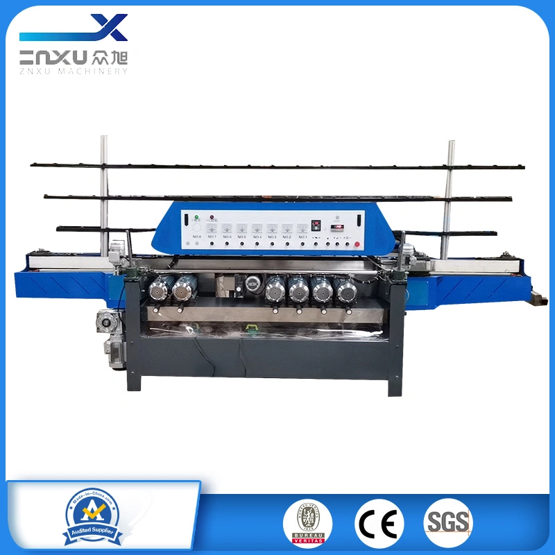 Durable 8 Motors Ball Bearing Beveling Machine /Glass Beveling Machine Price Zxm-LC251