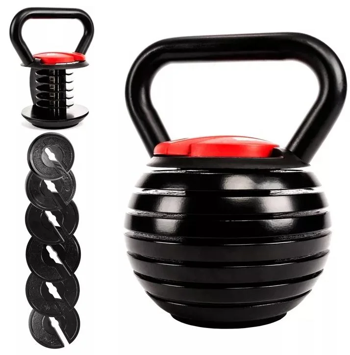 Todo Fitness, vélo Kettlebell réglable, 40 kg, pour l'entraînement de musculation