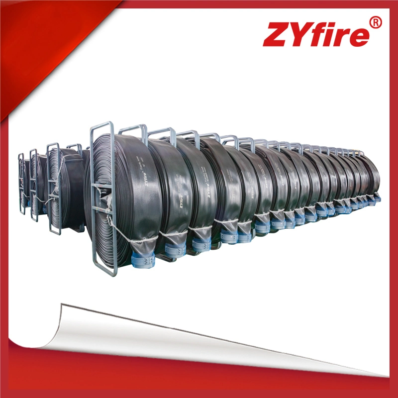 Zyfire High Abrasion Resistance Chemical Resistance Fracflo Through The Weave TPU Frac Water Hose