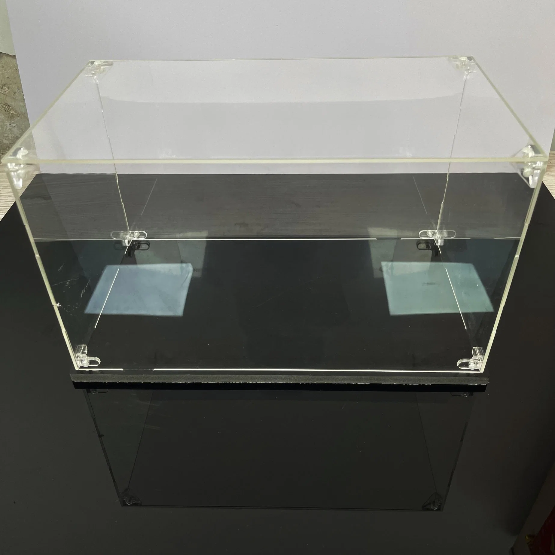 Custom Detachable Clear Acrylic Organizer Storage Display Box with Lid for Organizing