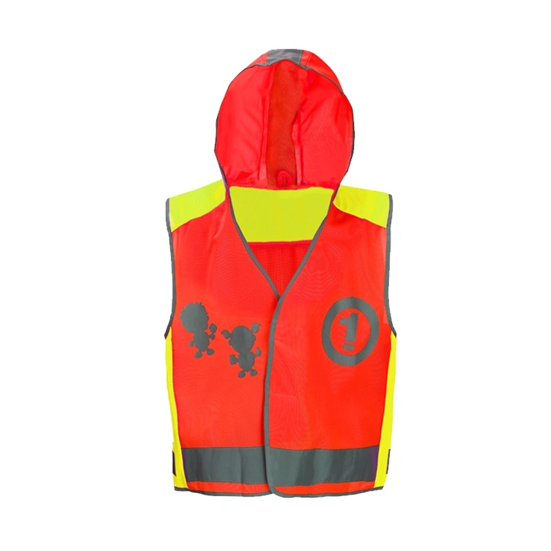 Les enfants Hi Viz gilet réfléchissant personnalisé d'usure uniforme de travail de sécurité