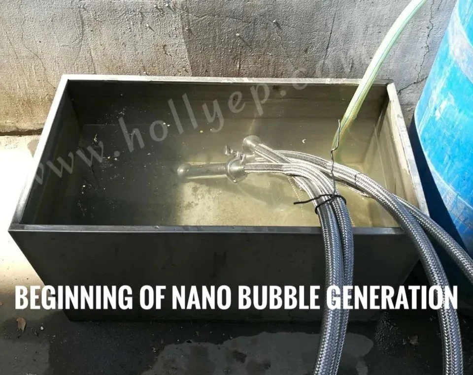 Micro Nanobubble Generator Dissolved Oxygen Hydroponics