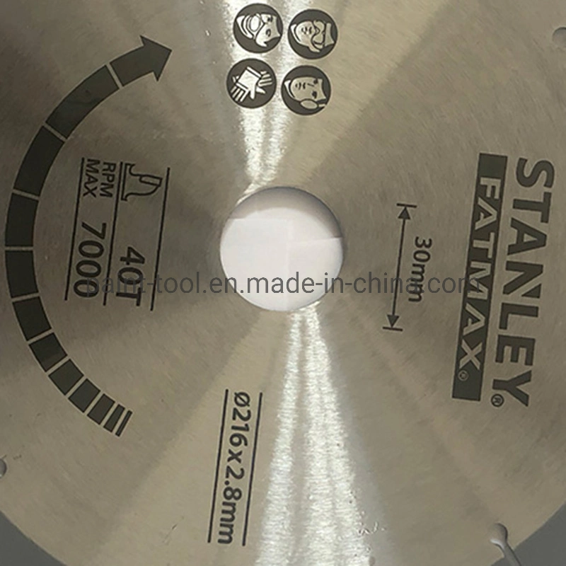 Carbide Tipped Wood Cutting 12t Tct Circular Saw Blade for Wood Chipboard