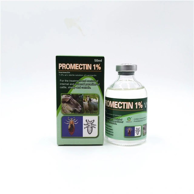 Ivermectin Injection GMP Grade Veterinary Drug High Quality Injection Horse Anthelmintic Drug 100ml