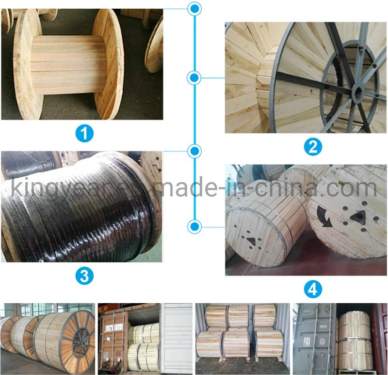 Single Core XLPE Insulated High Voltage Aluminum Conductor Electrical Underground Power Cable