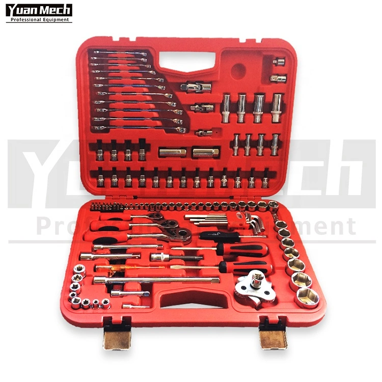 121pcs Jeu d'outils à main mécanique Tool Kit Outils de réparation automatique