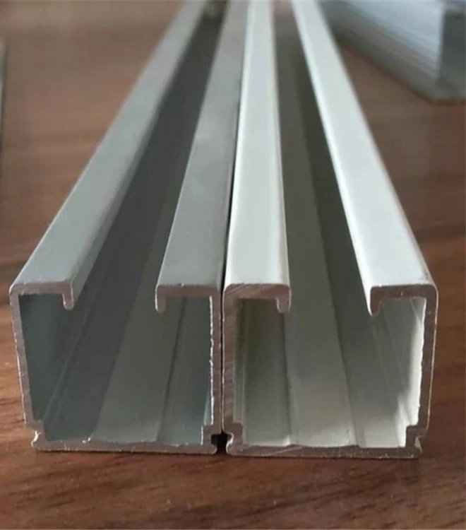 Aluminium Pulverbeschichtet Weißen Vorhang Track Profil Aluminium Rollo