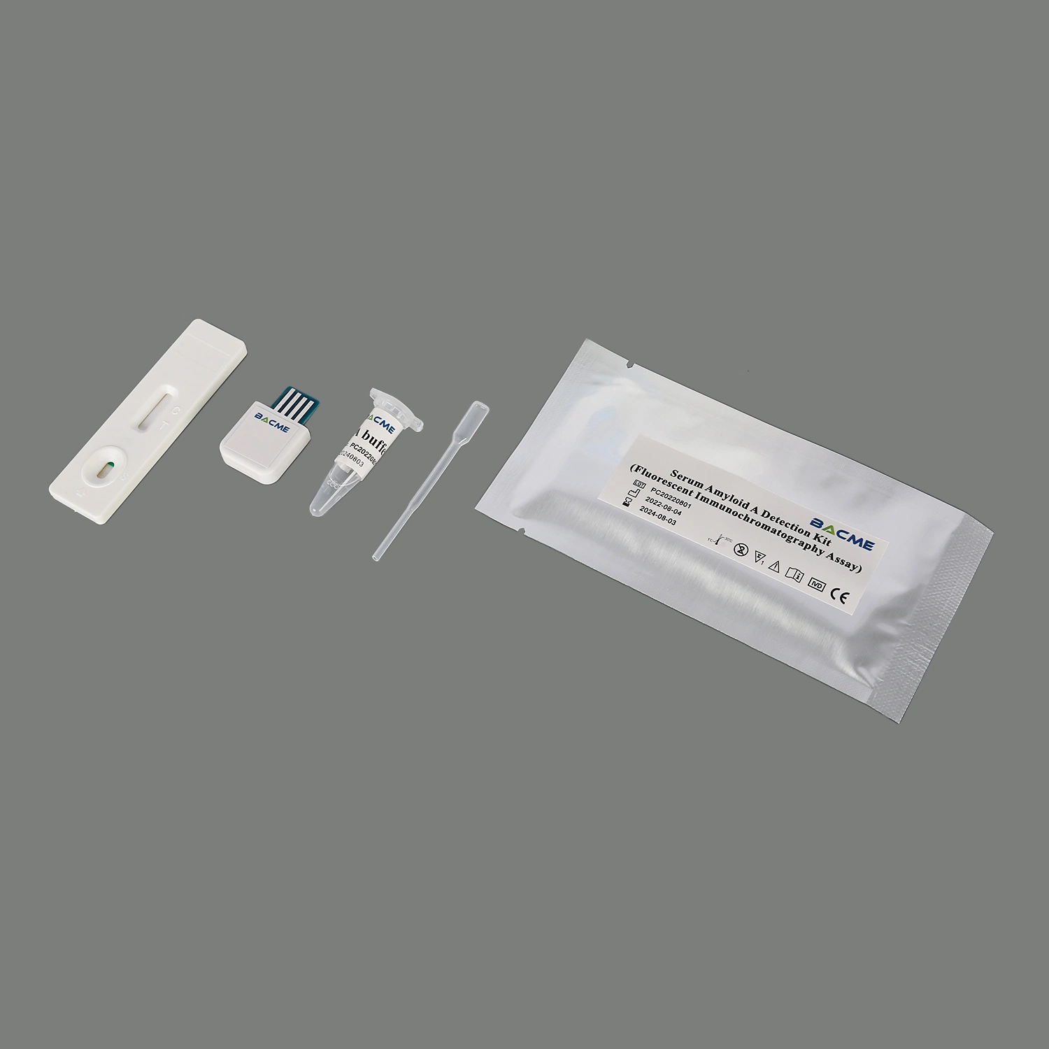 CE Marked Serum Amloid a Rapid Detection Kit