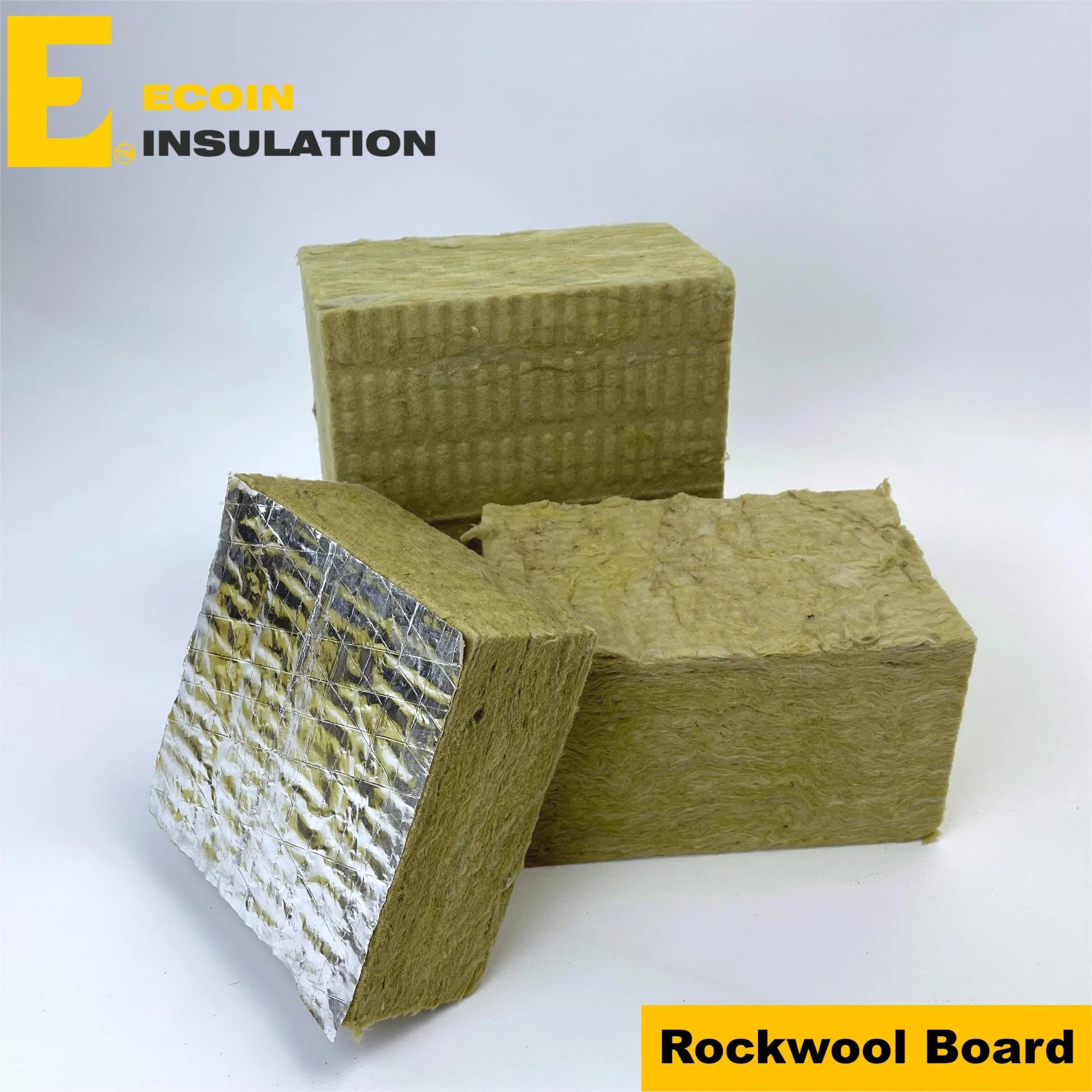 Sound Absorbing and Insulating Thermal Acoustic Board Stone Wool Board Waterproof Heat Insulation Material