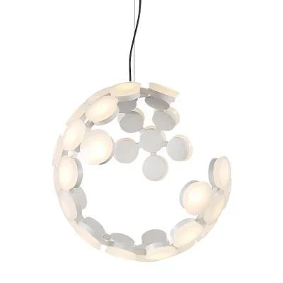 Modern Circular Lantern Chandelier Suitable for Indoor Home Lighting