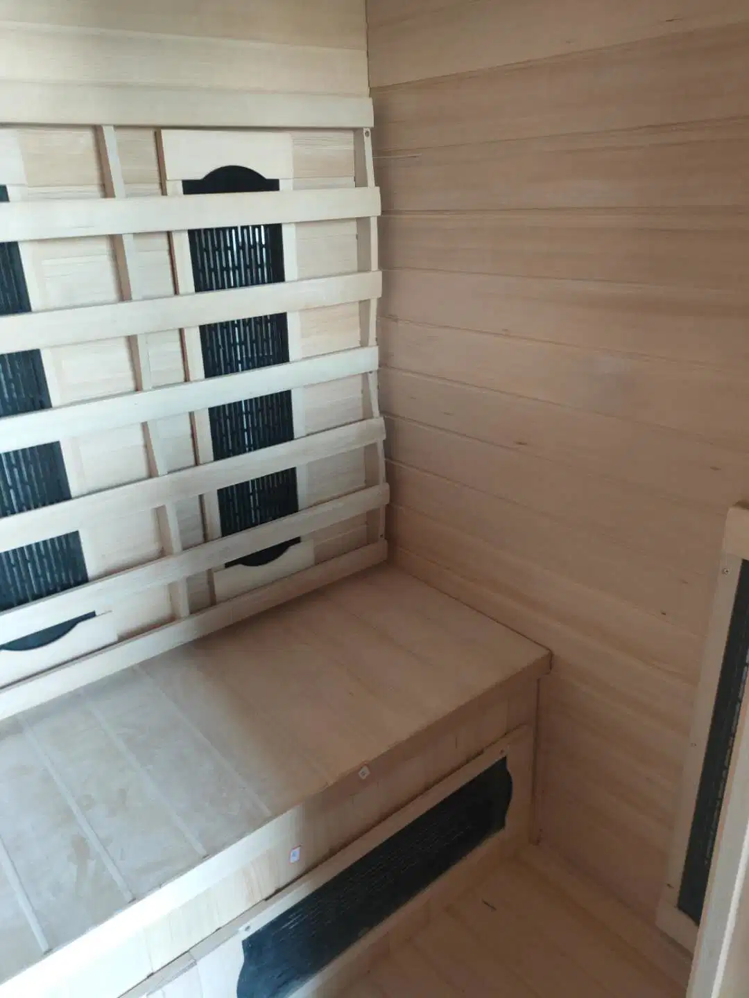 Healthland 4 Personne Prix de chambre en bois de sapin de plein air Sauna à infrarouge lointain