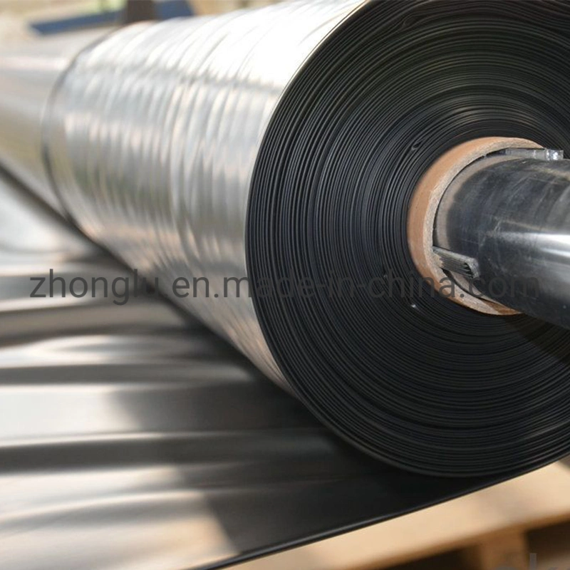 250mic Black Polyethylene Film HDPE Geomembrane Sheet for Construction in South Africa